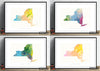 New York Map: State Map of New York - Nature Series Art Print