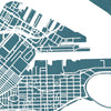 Denver Map: City Street Map of Denver Colorado - Colour Series Art Print