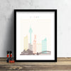 Sydney Skyline: Cityscape Art Print, Home Decor