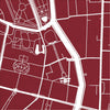 Saint Petersburg Map: City Street Map, Russia - Colour Series Art Print