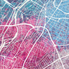 Munich Map: City Street Map of Munich, Germany - Nature Series Art Print