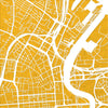 Belfast Map: City Street Map of Belfast, Ireland - Colour Series Art Print