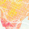 Oslo Map: City Street Map of Oslo, Norway - Nature Series Art Print