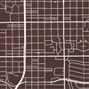 Tucson Map: City Street Map of Tucson, Arizona - Colour Series Art Print