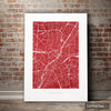 Munich Map: City Street Map of Munich Germany - Colour Series Art Print