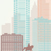 Philadelphia Skyline: Cityscape Art Print, Home