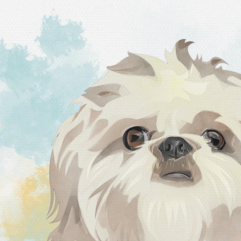 SHIH-TZU Dog: Trait Print - Breed Personality  - Gift Pet Lovers Art Print