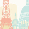 Paris, France Skyline: Cityscape Art Print, Home Decor